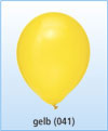 Luftballon Gelb